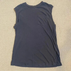 Urban Outfitters Liam Pocket Washed Black Muscle Tank Womens XS